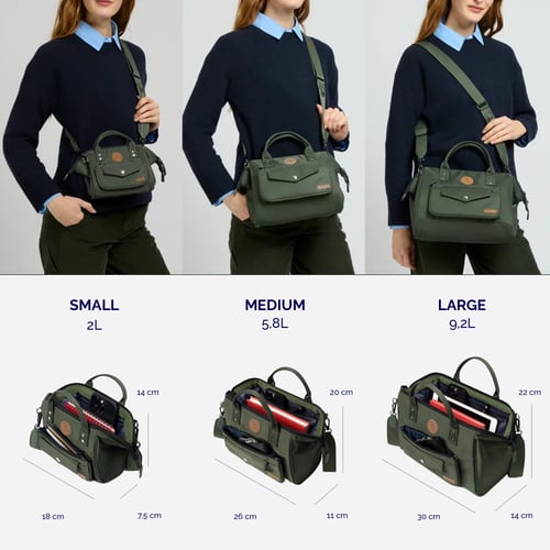 Crossbody Adventurer Medium Burlington - Cabaia -  - Cabaia