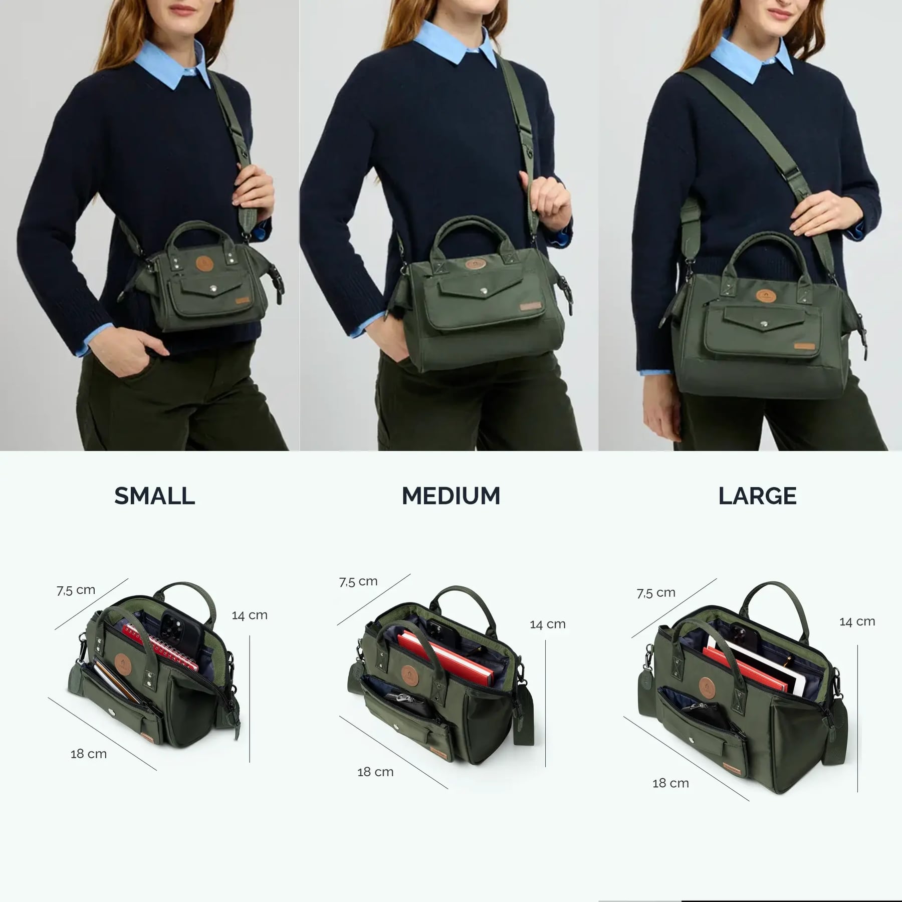 Crossbody Adventurer Small Andenne - Cabaia - 