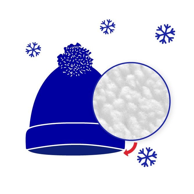 Bonnet Kir Royal Blanc - Polaire - Cabaia - 