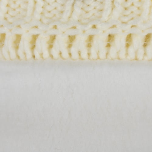 Bonnet Bamboo Cream x Rouge - Polaire - Cabaia -  - Cabaia